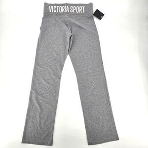 NWT Victoria Secret Sport Gray Yoga Pants Size Medium Short